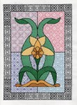 CL218 Stained Glass Daffodil